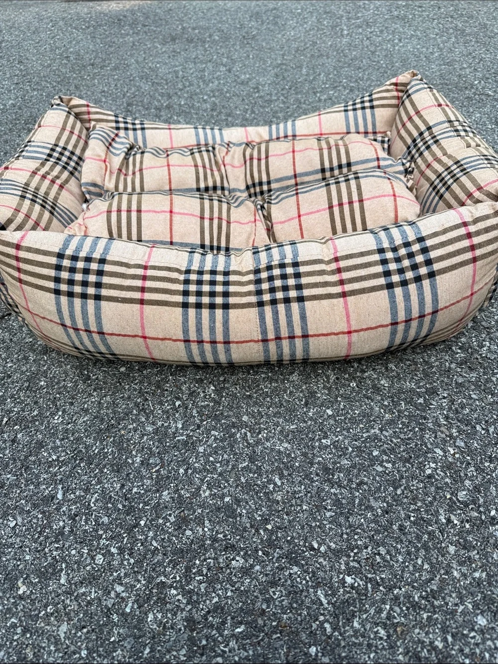 LIMITED EDITION PLUSH ORGANIC COTTON DOG BED
